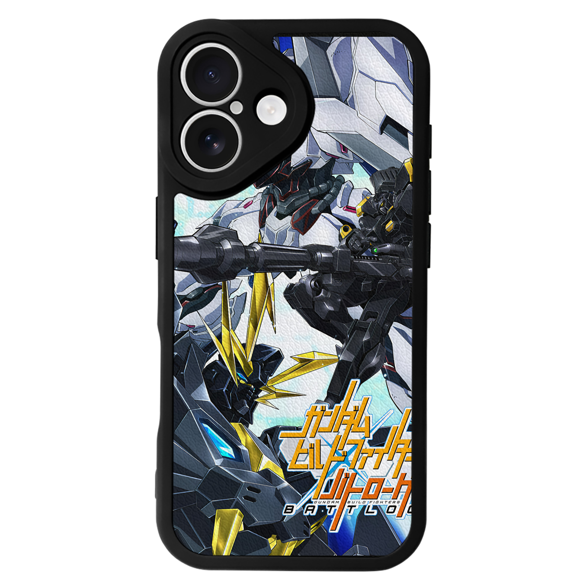 （画像用） 機動戦士ガンダム Mobile Suit Gundam 【iPhone 16シリーズ対応】シリコンスマホケース（レザー調） 材質：シリコン